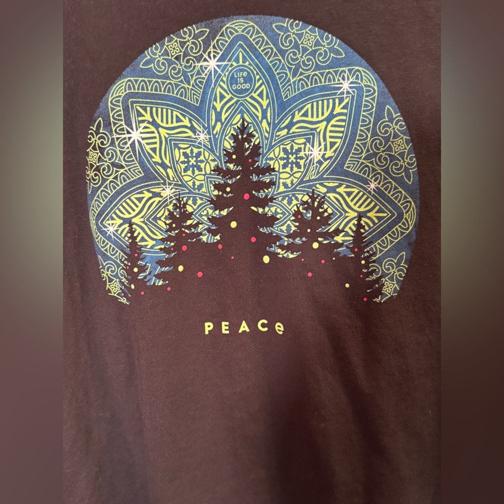 LIFE IS GOOD -Long sleeve Peace